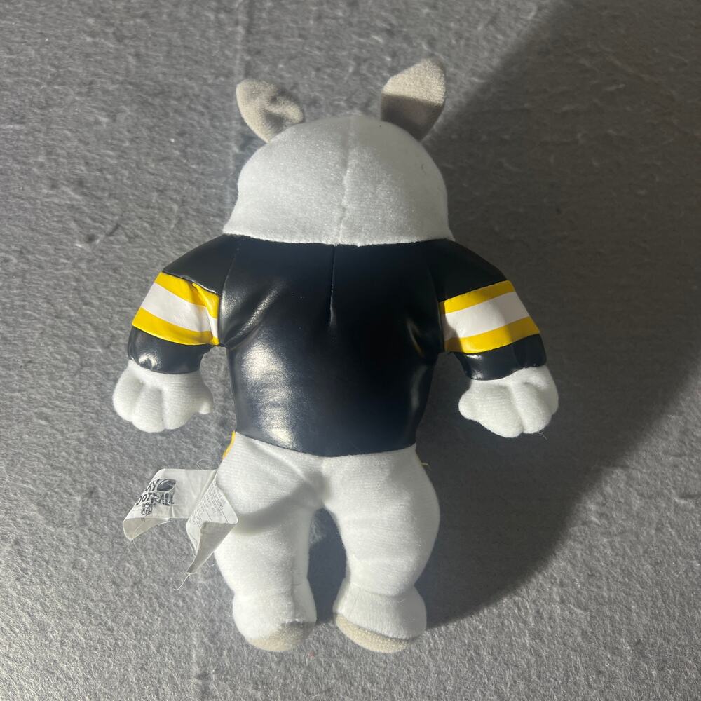 Vintage 1998 Steelers Bulldog Plush Ace Novelty NFL - Picture 2 of 6